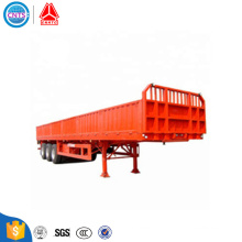 Factory Price 3 Axle 40ton 60ton Side Wall Semi trailer for Sale